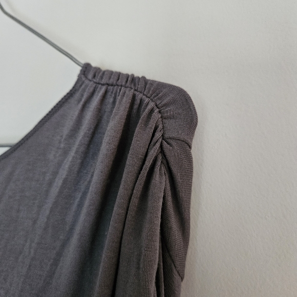 NEW!Max Studio Women Viscose Stretch V-Neck Waist Strap Fit & Flare Dress Size M - Picture 5 of 10